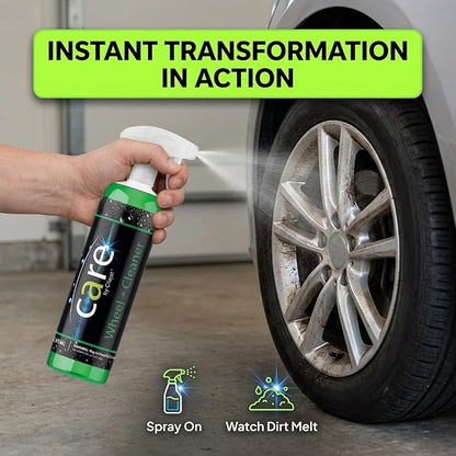 Care Wheel Cleaner, Car Cleaning Supplies, Auto Detailing Supplies, Removes Brake Dust, Grime, Safe for Various Wheel Finishes, 16 oz.