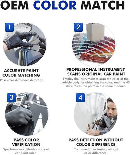 41W Jet Black Touch Up Paint Compatible with Mazda, DIY Car Paint Scratch Repair, Quick & Easy Fix Automotive Scratch Repair for CX-5/CX-50/CX-30/CX-9/CX-90/CX-70/Mazda3/MX-5