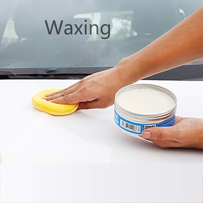 Microfiber Car Wax Applicator Pad, Round + Rectagular Car Sponge Polishing Pads with Handle, Auto Detailing Supplies microfiber Premium Grade Microfiber Applicator Kit (Pack of 13)