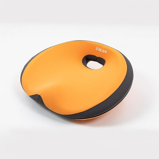 Donut Pillow Seat Cushion with Memory Foam for Tailbone Pain & Sciatica Relief - Ergonomic Hollow Office Chair Pad with Breathable Cover for Home Car Driving