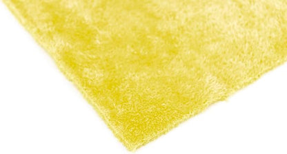 The Rag Company - Eagle Edgeless 350 (5-Pack) Professional Korean 70/30 Blend Super Plush Microfiber Detailing Towels, 350GSM, 16in x 16in, Yellow