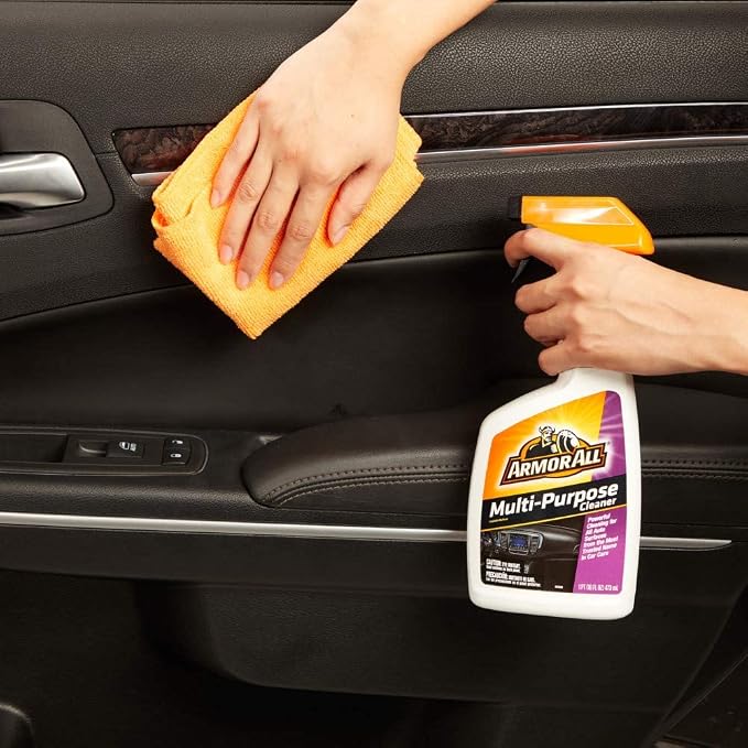 Armor All Multi Purpose Cleaner, Car Cleaner Spray for All Auto Surfaces, 16 Fl Oz (Pack of 2)