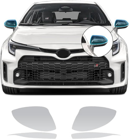 for Toyota Corolla GR 2023-2024 TPU Clear 9Mil Pre-Cut Paint Protection Film Car Vinyl Wrap,PPF Transparent Protective Anti-Scratch Self Adhesive Waterproof Car Wrap Film,for Rearview