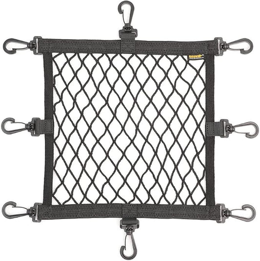 Rhinowalk Motorcycle Luggage Net Cargo Net Helmet Luggage Net with Adjustable Plastic Hooks for Motorcycles and Bicycles