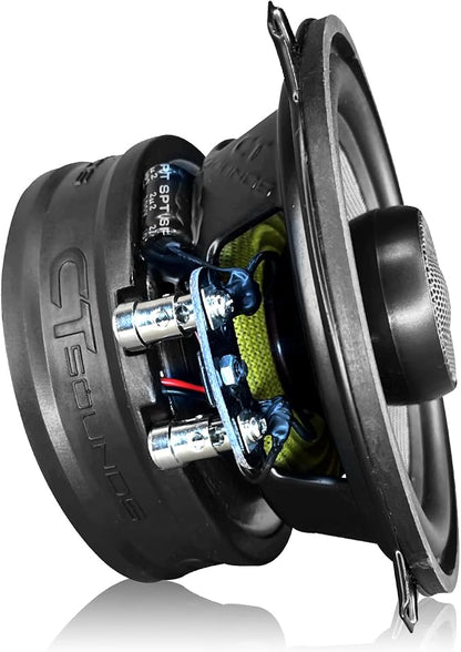CT Sounds Meso 5.25” 280 Watt 2-Way Premium Coaxial Car Speakers, Pair