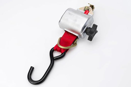 Sure-Lok FF628S-4C FF600 Series Wheelchair Retractor Kit | A-Track Fittings (Series A) | 4-Pack (2 Right / 2 Left) | S-Hook | Semi-Automatic Tensioning | ADA Compliant