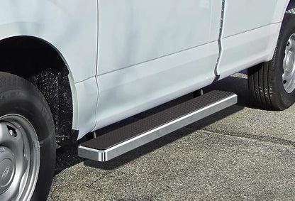 APS Running Boards 6 inches Compatible with Ford F150 2015-2026 Regular Cab & F-250 F-350 Super Duty 2017-2026 304 Stainless Steel (Nerf Bars Side Steps Side Bars)