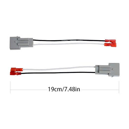 HSTECH 2 Pairs (4 Pack) 72-5512 Speaker Wire Adapters for Select 1989-Up Ford Vehicles