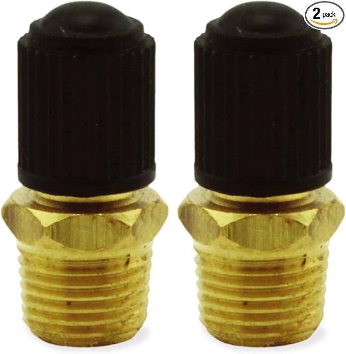 Milton S-684 1/8" NPT Tank Valve - Pack of 2