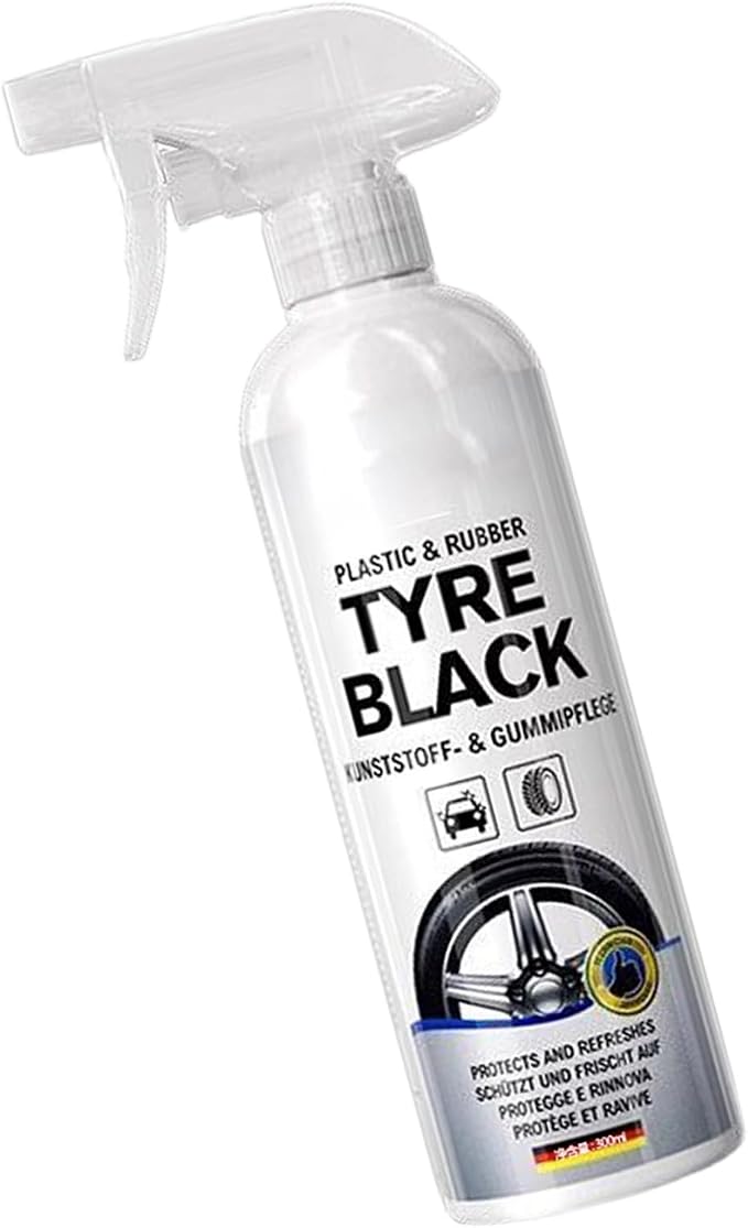 Tire Sprayer for Cars, Trucks, Motorcycles, 300ml Tire Coating Quick Gloss Restorer Wheel
