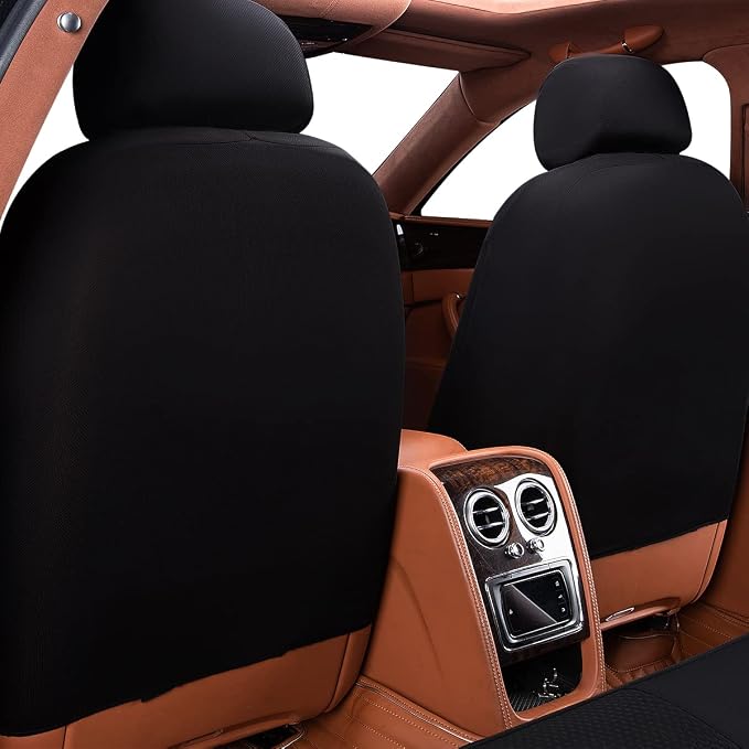 Flying Banner Car Seat Covers Front Seats Rear Bench Polyester car seat Protectors Easy installations Rear Bench Split Classic Man Lady Truck