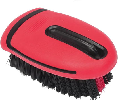 Cleaning Brush, Carpet Brush ，for Car Interior and Home, Couch (Red)