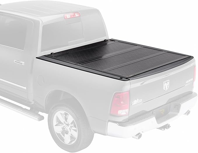 RealTruck BAK BAKFlip F1 Hard Folding Truck Bed Tonneau Cover | 772332 | Fits 2019-2023 Ford Ranger 5' 1" Bed (61")