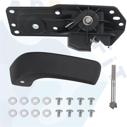 APPERFiT Interior Door Handle for Right Passenger Side Door Panel Compatible with 2007-2014 Chevy Chevrolet Silverado/GMC Sierra Truck 1500 2500 3500 Door Parts 20833602 20871483