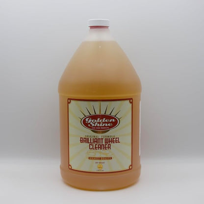 GOLDEN SHINE Original Formula Brilliant Wheel Cleaner, 1 Gallon, 4 Gallon Case Pack 44512-CS