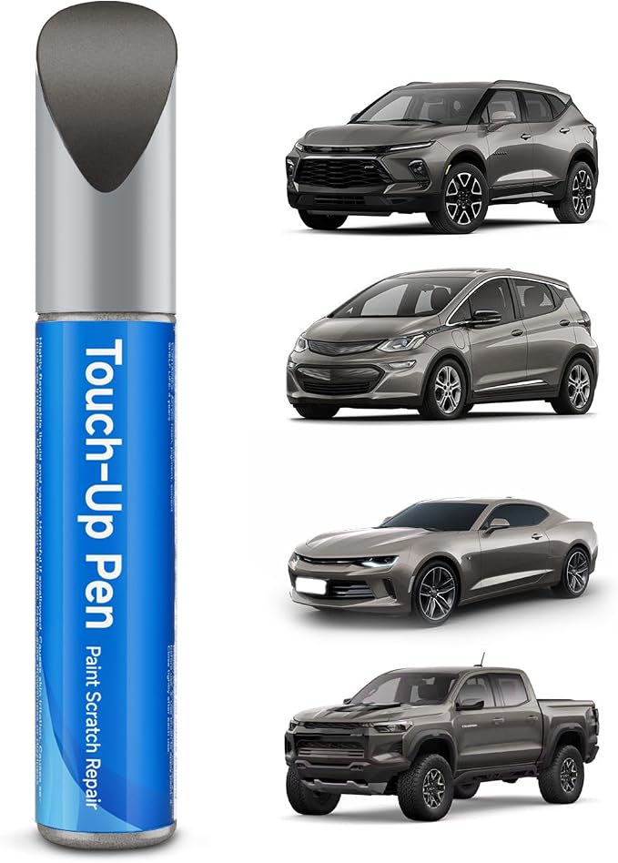 Touch Up Paint Compatible with Chevrolet Exact Match Touch Up Paint Car Scratch Repair (Slate Gray Metallic（GNO/WA633D）)