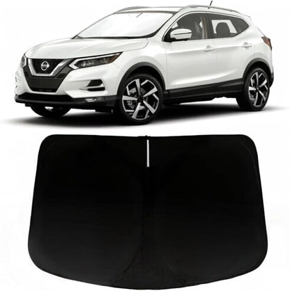 Windshield Sun Shade for Nissan Rogue Sport 2017-2024 (Not for Rogue), Car Front Window Sunshade with 240T Sun Visor Protector Blocks UV Rays Heat Sun Shield Accessories