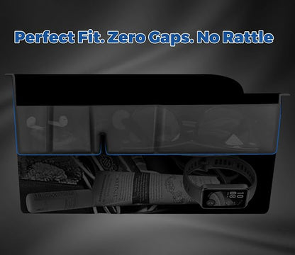 GZSH Center Console Organizer Compatible with 2025 2026 GMC Terrain (Elevation/AT4/Denali) |Easy to Install| |Add Extra Space| Armrest Storage Box Middle Console Tray GMC Terrain Interior Accessories