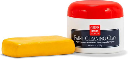 Griot's Garage Paint Cleaning Clay for Car Detailing, Removes Dirt and Grime to Prep Paint for Polishing and Waxing, 11153, 8oz