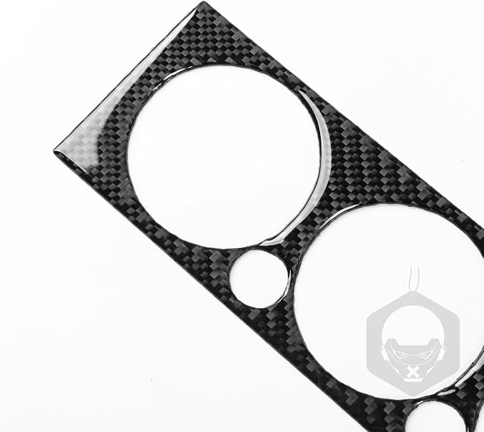 NVCNX Real Premium Carbon Fiber for Toyota 2nd Gen Tacoma Accessories 2005-2015 2006 2007 2008 2009 2010 2011 2012 2013 2014 Car Dash AC Climate Control Panel Cover Interior Trim Sticker Decal 1PC