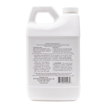 NOVUS 7072 | Fine Scratch Remover #2 | 64 Ounce Bottle