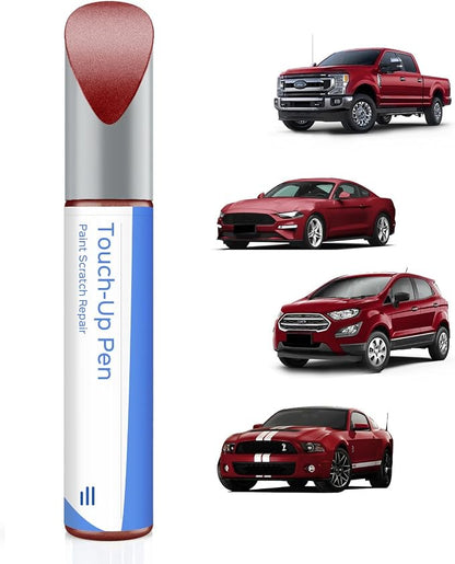 RR Ruby Red Metallic Tricoat Touch Up Paint Compatible with Ford Exact Match–Chips and Nicks Touch Up