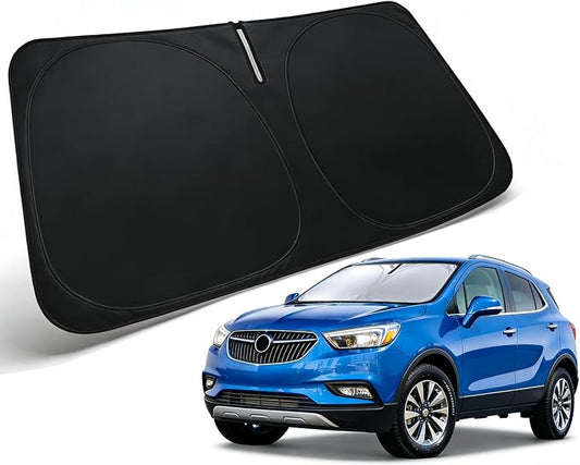 Windshield Sun Shade for 2013-2019 Buick Encore Accessories Car Front Window Sun Visor & Heat Shield | 240T Sunshade Protection Blocks UV Rays Keep Your Car Cooler