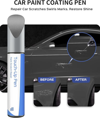 M7 Carbonized Gray Metallic Touch Up Paint Compatible with Ford Exact Match–Chips and Nicks Touch Up