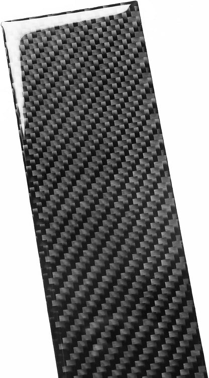 NVCNX Real Premium Carbon Fiber for Toyota Tundra 2022-2026 / Sequoia 2023-2026 2024 2025 Car Dash Board Dashboard Panel Cover Interior Trim Accessories Overlay Sticker Decal 3PCs not for Character