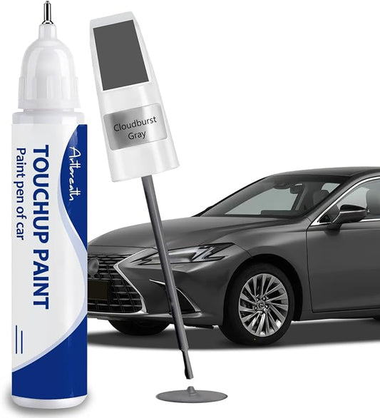 Cloudburst Gray(1L1) Touch Up Paint for Lexus-Exact Match–Chips and Nicks Car Paint Scratch Repair Kit Automotive Paint Pen for 2025 ES/2024 IS/2024 LS/2025 UX HYBRID/NX/2024 RX/GX/RZ/LX