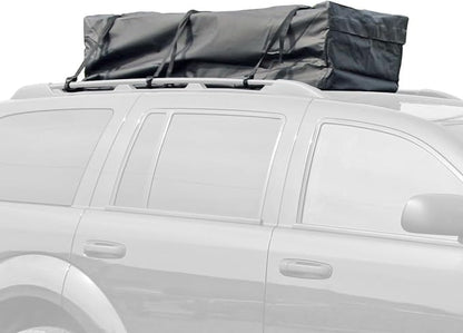 Apex Extra Large Roof Cargo Bag with Self-Sealing Zipper, for Roof-Mounted Racks, Built-in Crossbars or Hitch-Mounted Carriers, 19.6 Cubic Feet