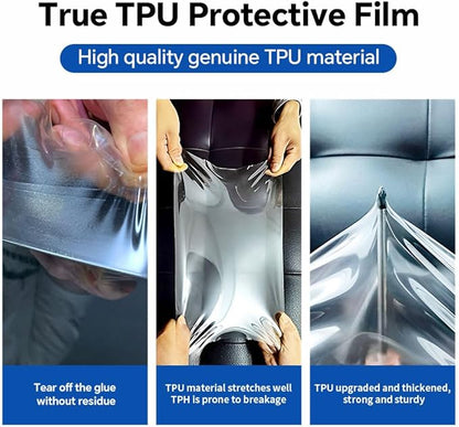 for Toyota Corolla GR 2023-2024 TPU Clear 9Mil Pre-Cut Paint Protection Film Car Vinyl Wrap,PPF Transparent Protective Anti-Scratch Self Adhesive Waterproof Car Wrap Film,for Rear Side