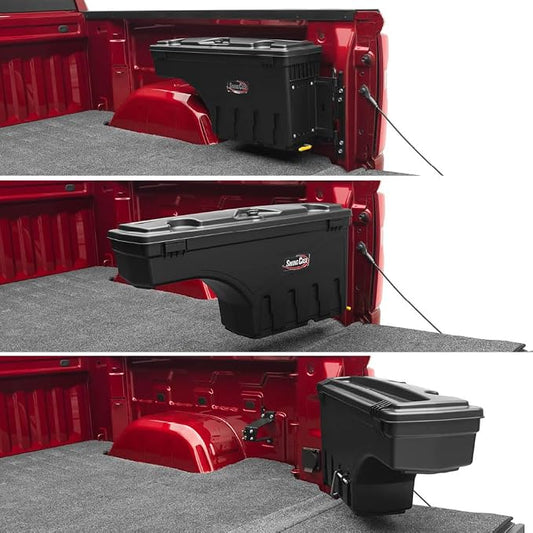 RealTruck UnderCover SwingCase Truck Bed Storage Box | SC203P | Fits 2015 - 2025 Ford F-150 Passenger Side (Includes Lightning)