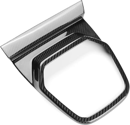 AIRSPEED Hard Carbon Fiber for Toyota GR86 Subaru BRZ 2021 2022 2023 2024 2025 Car Gear Shift Panel Cover Center Console Gearbox Panel Interior Trim Accessories, Black, Automatic Transmission