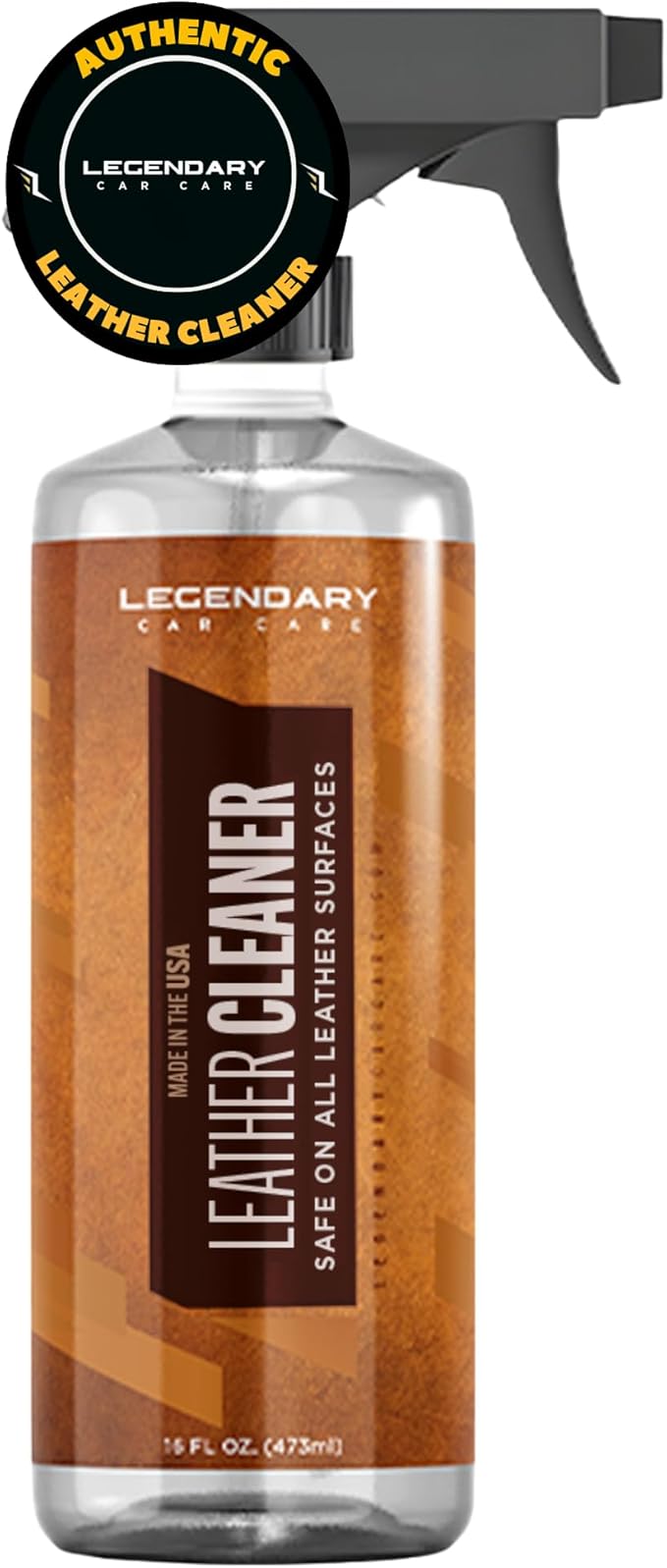 Legendary Leather Cleaner - Colorless Interior Car Cleaner & Interior Detailer - Lifts Dirt, Grime & Spots with a Natural Finish - Car Cleaning Supplies for Your Truck, SUV & Van
