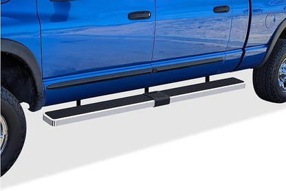 APS Running Boards 6 inches Compatible with Dodge Ram 1500 2006-2008 Mega Cab & Ram 2500 3500 2006-2009 304 Stainless Steel (Side Steps Side Bars)(96in Full Cab Version)