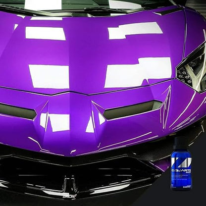 CARPRO CQUARTZ SiC 30ml Kit - Car Ceramic Coating Finish, Quartz Based Nanotechnology, Bonds to Paint, Glass, Metal and Plastic