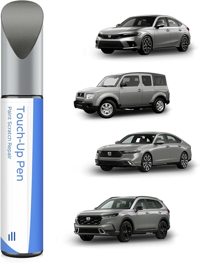 NH-701M Galaxy Gray Metallic Touch Up Paint Compatible with Honda Exact Match Chips and Nicks Touch Up