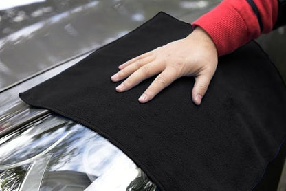 Avalon Towels Microfiber Cleaning Cloths (Value Pack of 48) - Size 16 x 16 Inches, Highly Absorbent Cleaning Rags, Lint Free, Reusable and Washable, Microfiber Towels for Cars