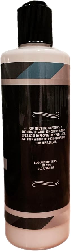 O.C.D. Tire Shine Sealant V2 (Long Lasting Paste for Plastics, Rubber, Vinyl, and More)