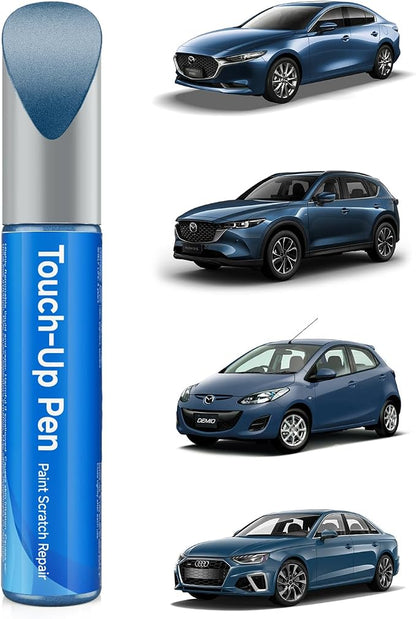 42B Blue Reflex Pearl Touch Up Paint Compatible with Mazda Exact Match Touch Up Paint Car Scratch Repair