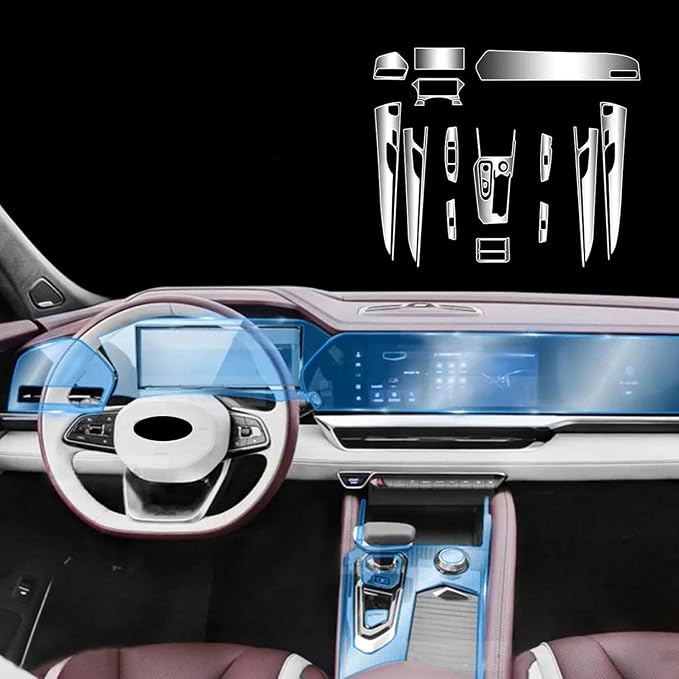 Car Interior Center Console Instrument Dashboard Anti-Scratch Sticker Transparent Protective Film Accessories,for Renault Grand Koleos 2024