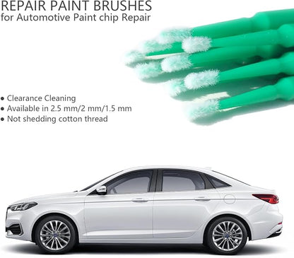 Touch Up Paint Brushes for Automotive Paint Chip Repair,400 Pcs Repair Paint Brushes for Car Paint Repair,Clearance Cleaning, Available in 2.5mm,2.0mm and 1.5mm (400, Multiple Colors)
