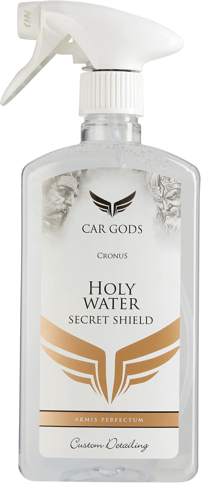Car Gods Paint Sealant Holy Water Secret Shield Polish, Hydrophobic Nano Coat Repels Dirt Provides Premium Panel Protection Against Water and UV Damage, 17 Fl Oz
