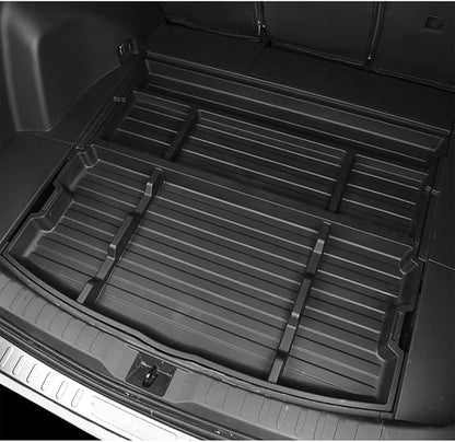 For 2019-2025 Toyota RAV4 Trunk Hidden Storage Box, SUV Insert Cargo Rear Hatch Organizer, Extra Space fits RAV4 LE XLE XSE TRD Hybrid Under Cargo Floor Storage Accessories