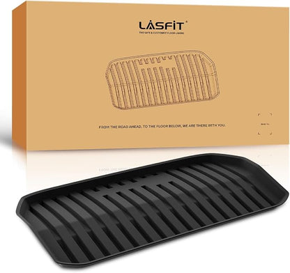 LASFIT Premium Extra Thick Front Trunk Mats for Tesla Model Y 2025 2024 2023 2022 2021 2020, All Weather Frunk Mats TPE Cargo Liner Custom Fit Cargo Mat