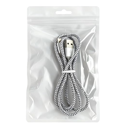 Braided USB-A to USB-C Car Carplay Cable, Gray 3FT Durable Tangle-Free Charging Cable USB-A for Auto and CarPlay, USB C Cable Type C Car Charger Cord for iPhone 17/16/15, 5V2A