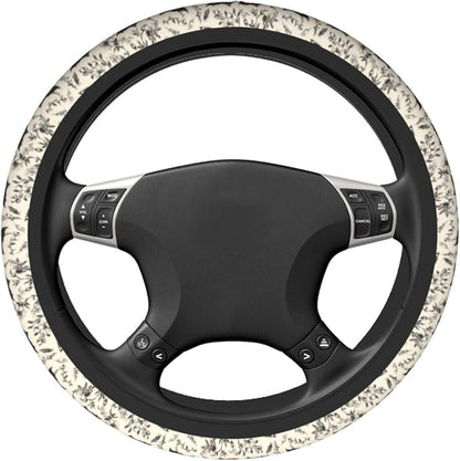 Halloween Steering Wheel Covers Non Slip Neoprene Universal 15 Inch Steering Wheel Protector Car Cover for Men Women