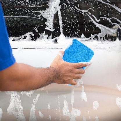 HOMEXCEL Microfiber Applicator Pads, Scratch-Free Car Wash Sponge for Cleaning, Premium Wax Foam Applicator Pads for Car Detailing, 5”x3”, 8Pack
