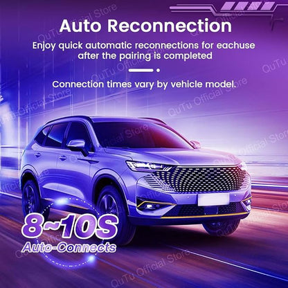 CarlinKit CP2A Pro AI Box – Convert Wired CarPlay to Wireless & Android Auto Supports Mainstream Streaming Video(Built-in)